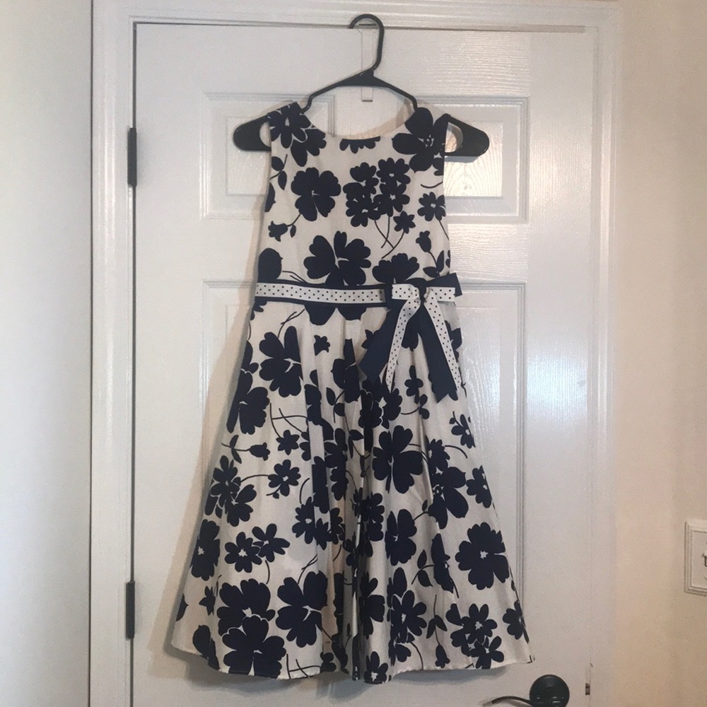 Beautiful Blue and White Dress